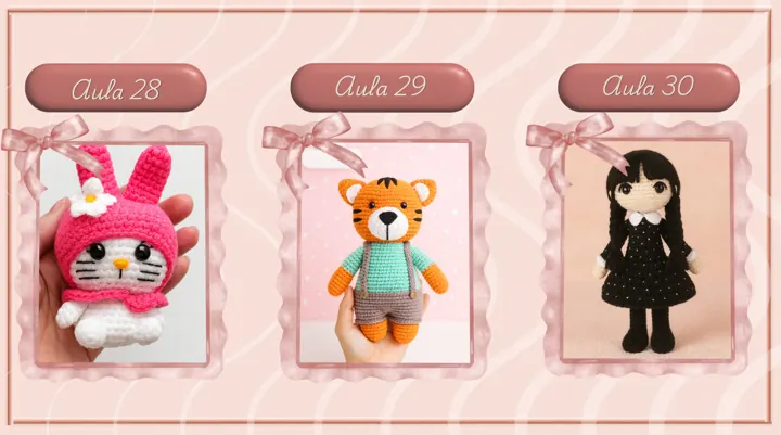 Aula 10 de amigurumi