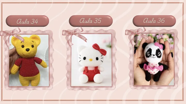 Aula 34 de amigurumi
