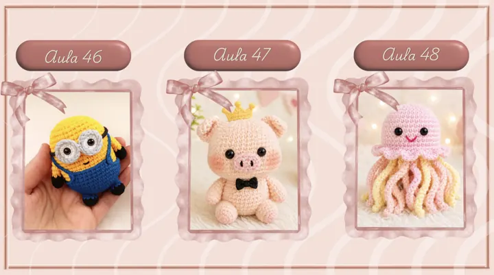 Aula 46 de amigurumi