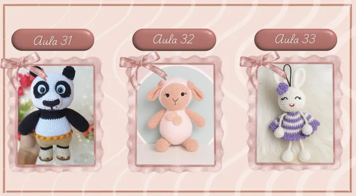 Aula 31 de amigurumi