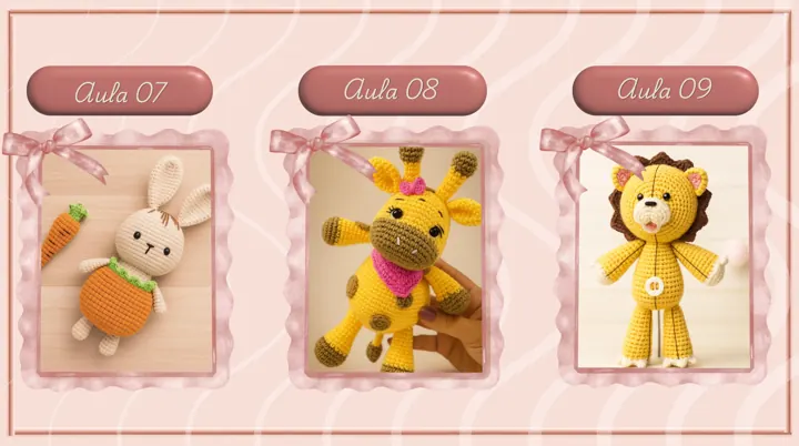 Aula 03 de amigurumi