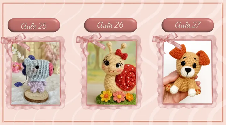 Aula 09 de amigurumi