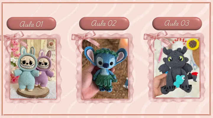 Aula 01 de amigurumi